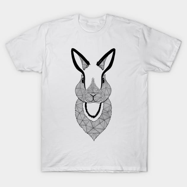 Zoo et Be - Rabbit T-Shirt by Art_et_Be